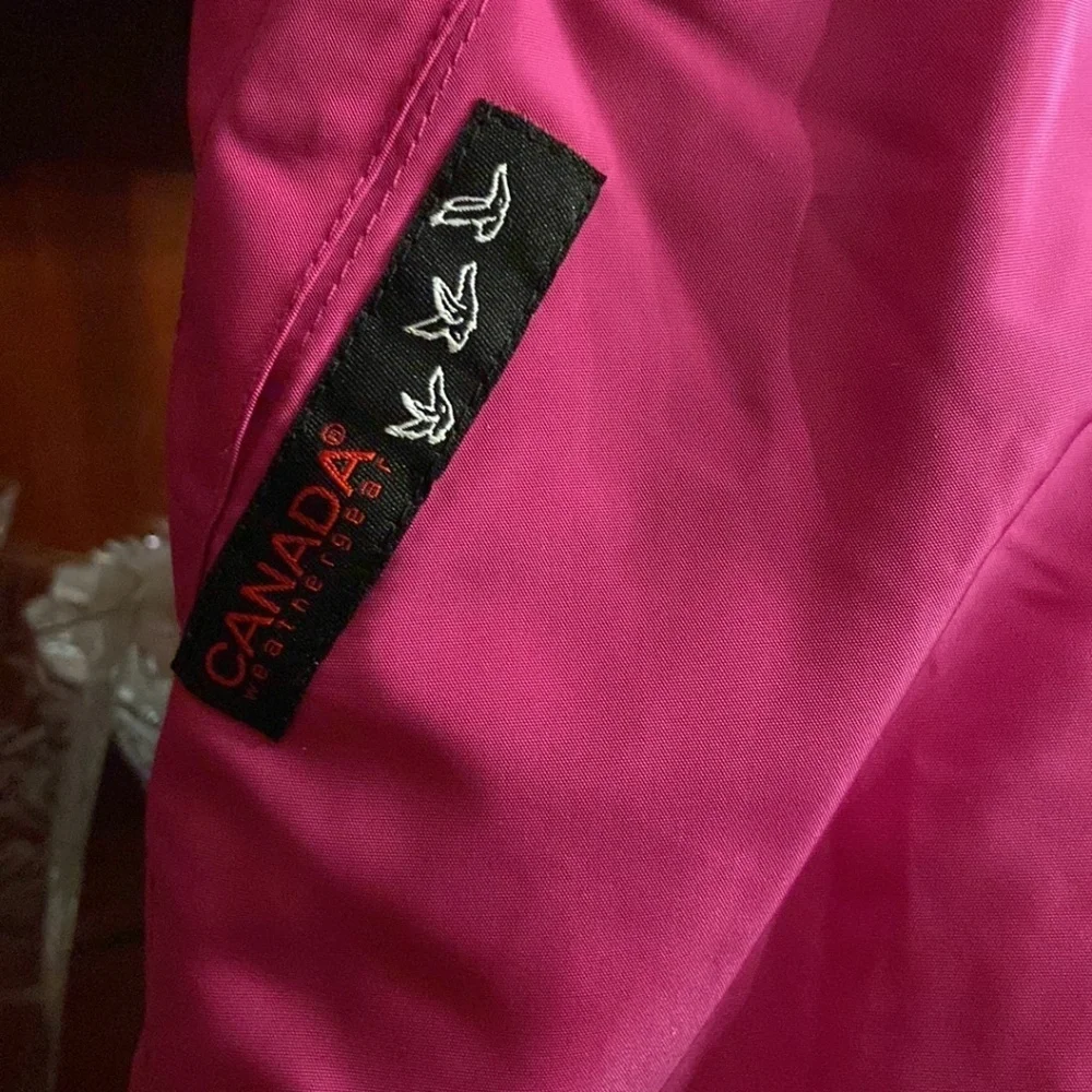 Canada Weathergear Bubble Gum Pink Toddler Snow Bib